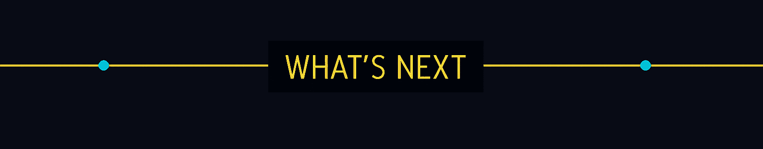 What’s Next divider