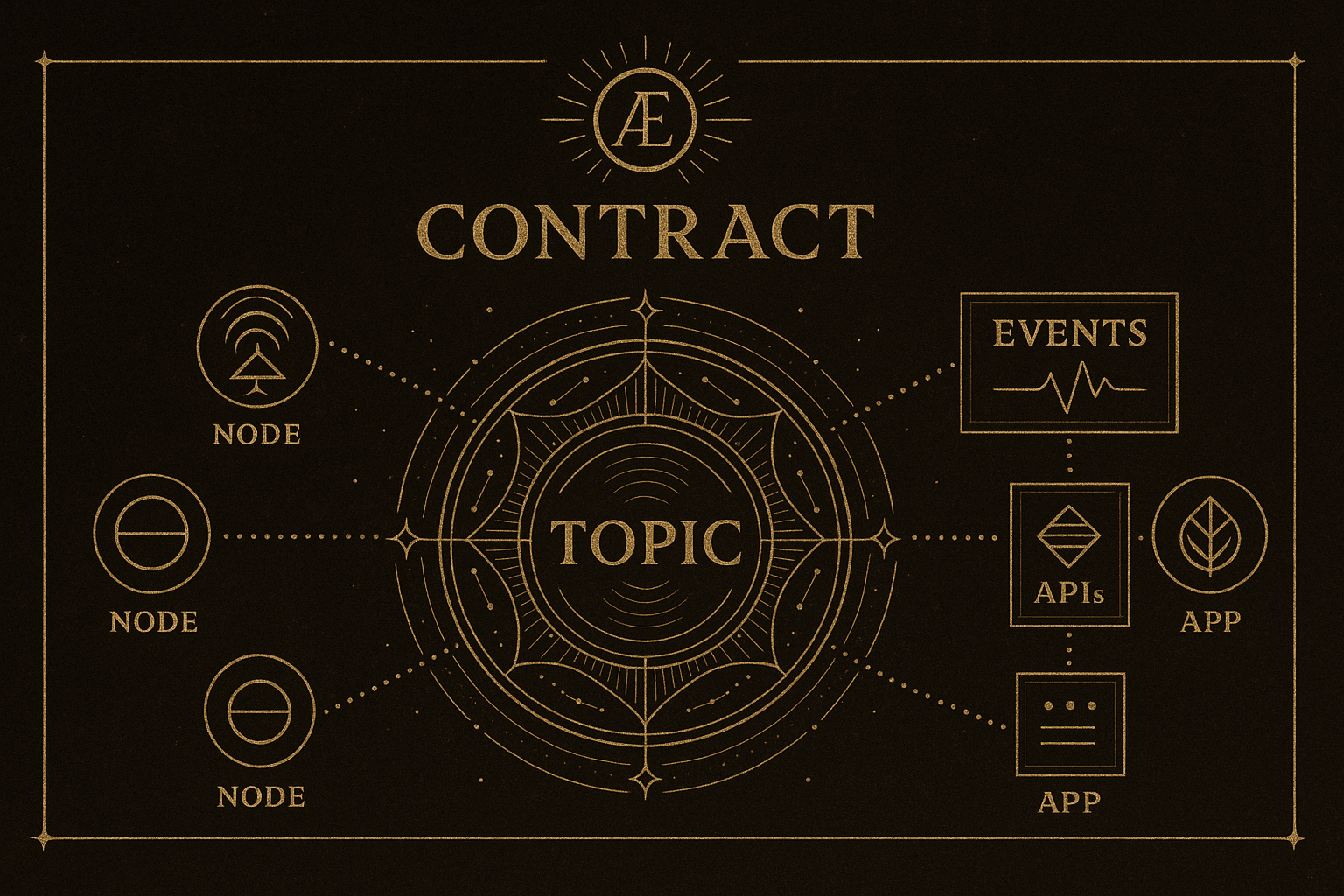 Contract event flow
